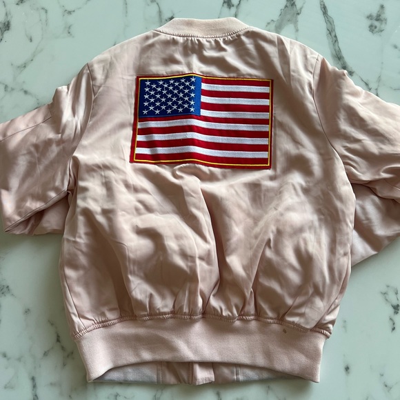 Casting LA pink bomber jacket - Picture 2 of 7